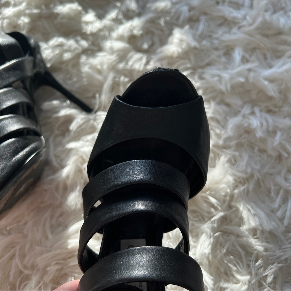 Jimmy Choo Strappy Leather Sandals - Picture 14 of 15